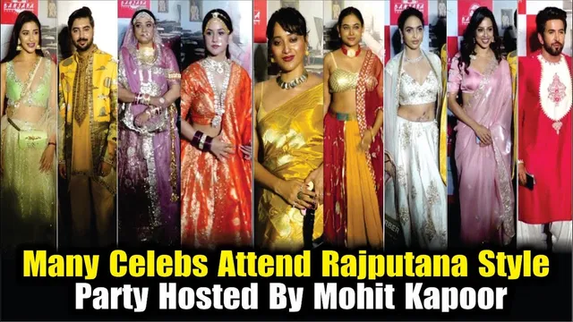 Nyra Banerjee, Vishal, Urvashi, Aditi & More At The Rajputana Style Party Hosted By Mohit Kapoor