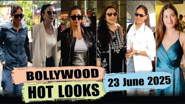 Bollywood Actress Hot Look | Kareena Kapoor | Malaika Arora | Kartik Aaryan | 23rd June 2025