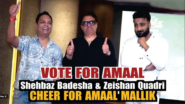 Daboo Malik, Shehbaz Badesha & Zeishan Quadri Come Together & Cheer for Amaal Mallik | Bigg Boss 19