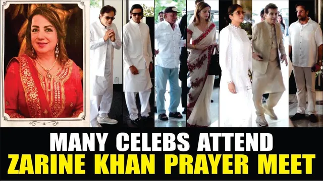 Jeetendra, Chunky Panday, Jackie Shroff, Rani Mukerji & More Celebs At Prayer Meeting Of Zarine Khan