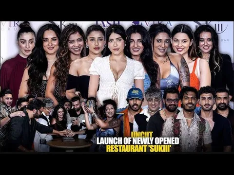Many Celebs Attend Sukiii Launch Party | Edin Rose, Digvijay, Alice, Kanwar, Sara, Khanzadi & More