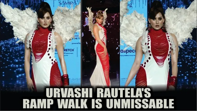 Urvashi Rautela's Ramp Walk Is Unmissable at Bombay times Fashion Week 2025 | Urvashi Rautela