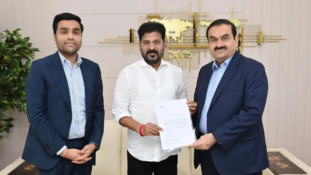 సీఎం రేవంత్‌ రెడ్డిని కలిసిన గౌతమ్ అదానీ.. ఎందుకో తెలుసా ?