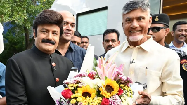 'అన్ స్టాపబుల్ సీజన్ 4' షూటింగ్.. సీఎంతో బాలయ్య పిక్ వైరల్