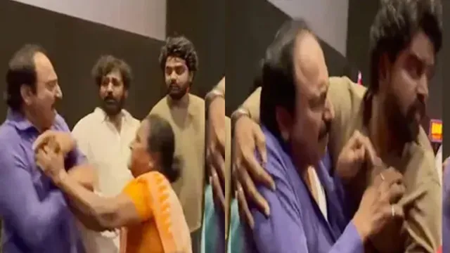 'లవ్ రెడ్డి' సినిమా నటుడిపై ప్రేక్షకురాలి దాడి.. బండబూతులు తిడుతూ