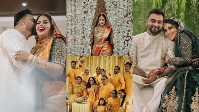 Poorna : పూర్ణ మ్యారేజ్ డే.. పెళ్లి ఫొటోలు షేర్ చేసిన హీరోయిన్