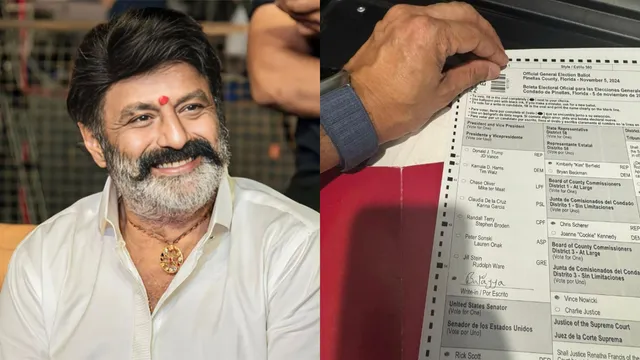 అమెరికా ఎన్నికల్లో 'జై బాలయ్య'.. వైరల్ అవుతున్న బ్యాలెట్ పేపర్