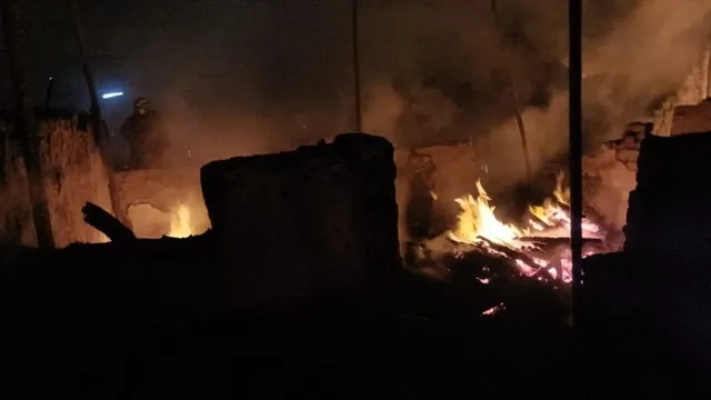 దారుణం.. పోలింగ్ తర్వాత దళితుల ఇళ్లకు నిప్పు
