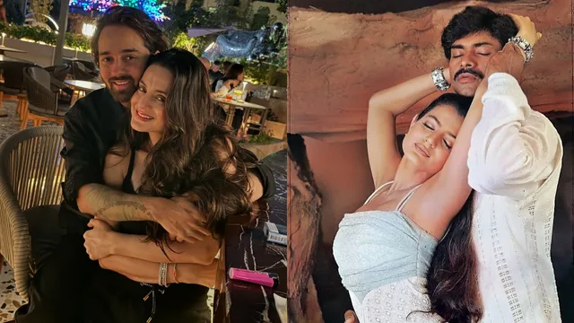 తనకంటే 20 ఏళ్ళు చిన్నవాడితో 'పవన్' హీరోయిన్ డేటింగ్.. అతని కౌగిలిలో ఒదిగిపోతూ