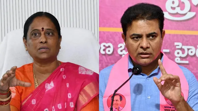 కేటీఆర్‌పై కొండ సురేఖ మరోసారి సంచలన వ్యాఖ్యలు