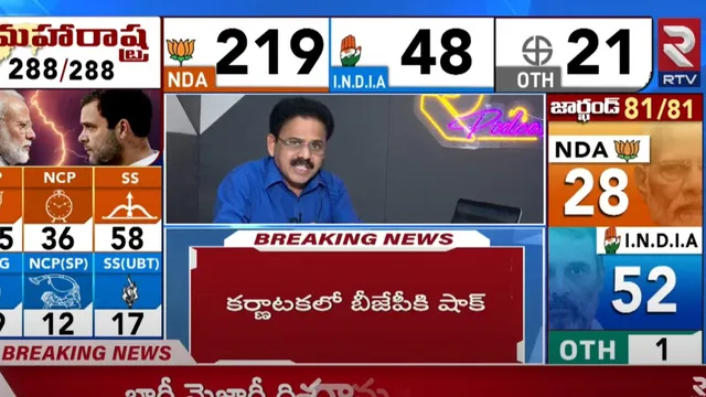 BIG BREAKING: మహారాష్ట్రలో మహాయుతి, ఝార్ఖండ్‌లో ఇండియా కూటమి గెలుపు