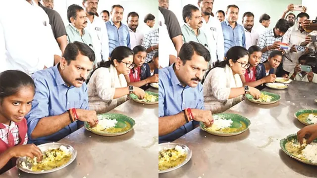వాళ్లు తిన్నాకే విద్యార్థులు తింటారు: పాఠశాల విద్యాశాఖ సంచాలకుడు