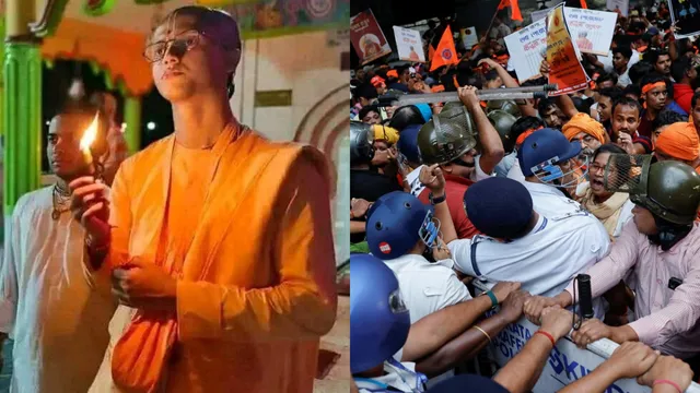 Bangladesh: అట్టుడుకుతున్న బంగ్లాదేశ్‌.. ఇద్దరు హిందూ పూజారులు అరెస్టు