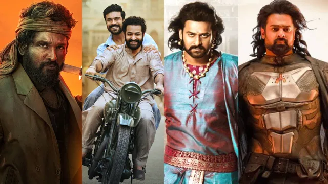 బాక్సాఫీస్ ను బద్దలు కొట్టిన ఇండియన్ సినిమాలు.. 'పుష్ప' స్దానం ఎంతంటే?