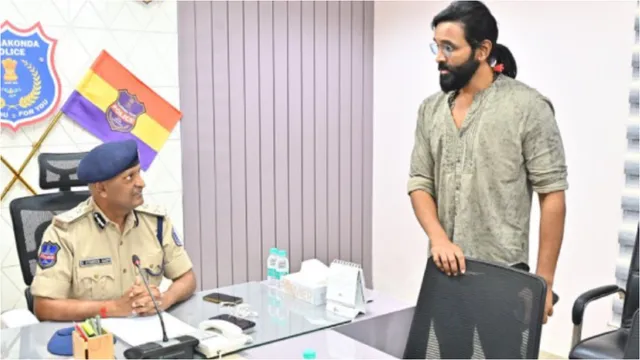 ఏంటీ రచ్చ..మీ ఇంట్లో గొడవ పడండి–మంచు విష్ణుకు సీపీ వార్నింగ్