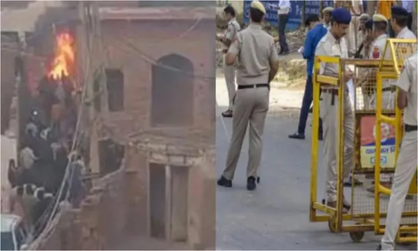 Haryana: హర్యానా నూహ్‌లో మరోసారి ఉద్రికత్త... యువతి సజీవదహనం