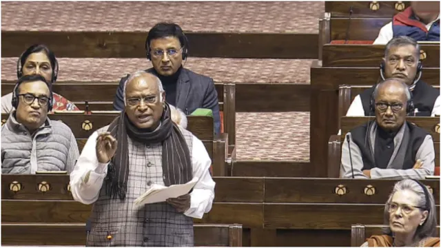 Rajyasabha: నెహ్రూ లేఖల దుమారం..మోదీ పై మండిపడ్డ ఖర్గే