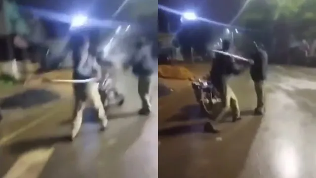 Viral: మద్యం మత్తులో ఖాకీల కొట్లాట...హోంగార్డుపై కానిస్టేబుల్‌ దాడి