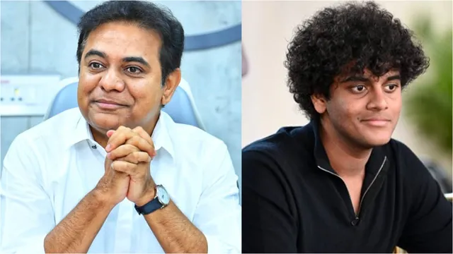 KTR: కేటీఆర్ కోసం పాట పాడిన కొడుకు..ఉత్తమ బహుమతి అంటూ ఎమోషనల్