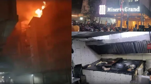 HYD: హైదరాబాద్ మినర్వా హోటల్‌లో భారీ అగ్ని ప్రమాదం