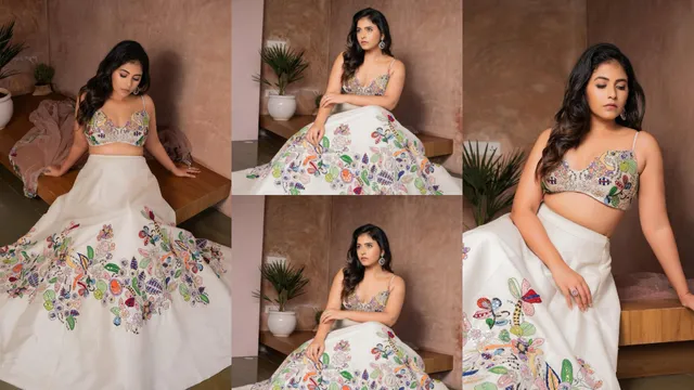 Anjali: వైట్ ఫ్లోరల్ లెహంగాలో అంజలి అందాలకు మతిపోవాల్సిందే!  మీరు ఓ లుక్కేయండి
