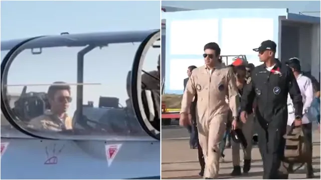 Tejasvi Surya: ఫైటర్ జెట్‌లో చక్కర్లు కొట్టిన బీజేపీ ఎంపీ.. వీడియో వైరల్!