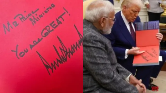 USA: మోదీకి ట్రంప్ స్పెషల్ గిఫ్ట్..
