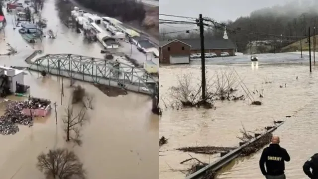 US Rains:  అమెరికాలో అల్లకల్లోలం.. భారీ వర్షాలు, వరదలతో 9 మంది మృతి.. ట్రంప్ కీలక ఆదేశాలు!