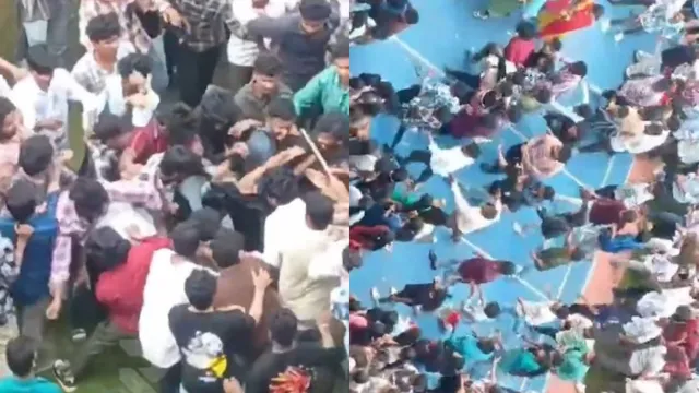 Vizag News: వైజాగ్‌లో కలకలం.. వీధి రౌడీల్లా కొట్టుకున్న విజ్ఞాన్ కాలేజ్ స్టూడెంట్స్-వీడియో!