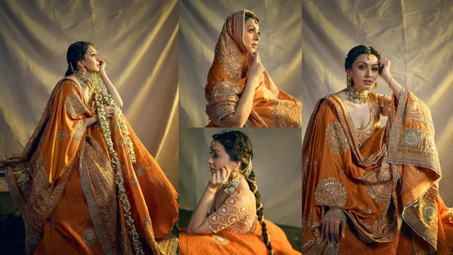 Hansika Photos:  అబ్బా..  దేశీ లుక్ లో యువరాణిలా ముస్తాబైన హన్సిక.. చూస్తే ఫ్లాట్