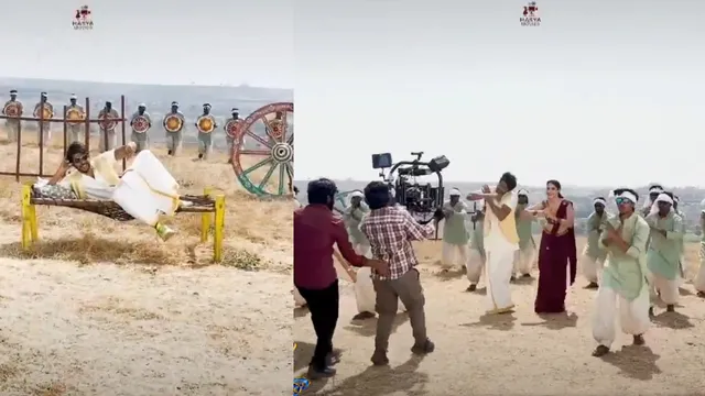 MAZAKA: అదిరింది.. 'చిన్న రాములమ్మ'  పాటకు సందీప్ స్టెప్పులు.. లైవ్ షూటింగ్ వీడియో!