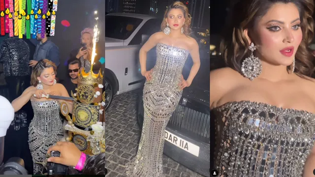 Urvashi: రియల్ డైమండ్స్ .. ఊర్వశీ డ్రెస్ గురించి తెలిస్తే కళ్ళుతిరుగుతాయి!