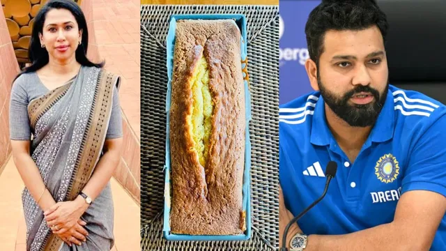 Shama mohamed: షామా కేక్‌పై మళ్లీ రచ్చ.. టేస్ట్ చూడాలంటే రోహిత్ కంటే ఫిట్‌గా ఉండాలట!