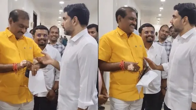 సస్పెండ్ చేయిస్తా.. మంత్రి నిమ్మలకు లోకేష్ సీరియస్ వార్నింగ్.. వీడియో వైరల్!