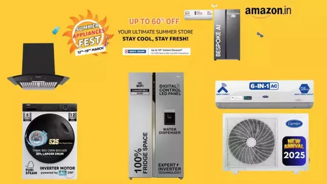 Amazon Sale: అమెజాన్‌లో కొత్త సేల్.. ఏసీ, ఫ్రిడ్జ్‌లపై కూల్ కూల్ సమ్మర్ ఆఫర్స్!
