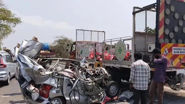 AP Crime: తాడేపల్లిగూడెంలో ఘోర రోడ్డు ప్రమాదం.. ముగ్గురు స్పాట్ డెడ్!