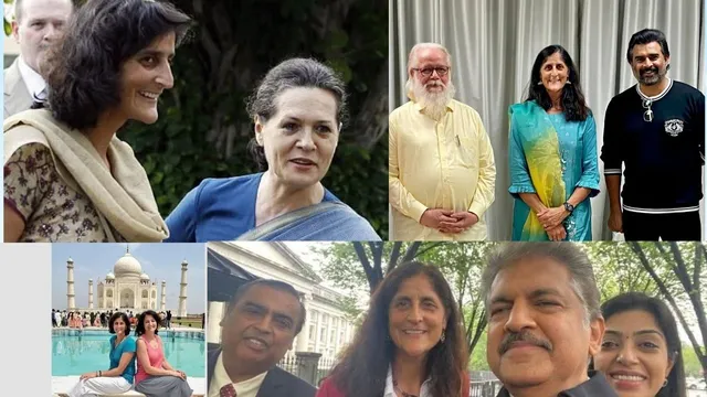 sunita williams: ఇండియన్స్‌తో సునీతా విలియమ్స్ రేర్ ఫొటోలు.. చూశారంటే నిజమేనా అనడం పక్కా!