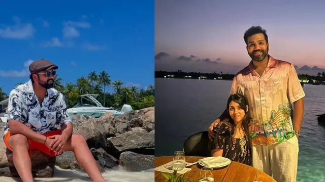 Hit Man: ఐపీఎల్ కు ముందు మాల్దీవుల్లో రోహిత్ శర్మ చిల్..