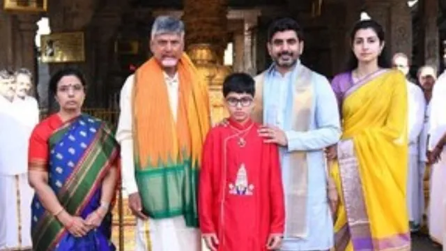 AP: తిరుమలకు ఏపీ సీఎం కుటుంబం..అన్నప్రసాదం వడ్డన