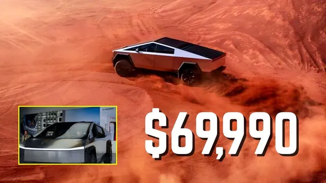Tesla Cybertruck: టెస్లా సర్‌ప్రైజ్: కేవలం $69,990కి కొత్త సైబర్‌ట్రక్ విడుదల!