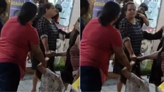 VIRAL VIDEO: ఈ ఆడోళ్లు మహా డేంజర్.. జుట్టు పట్టుకుని ఎలా కొడుతుందో చూశారా?