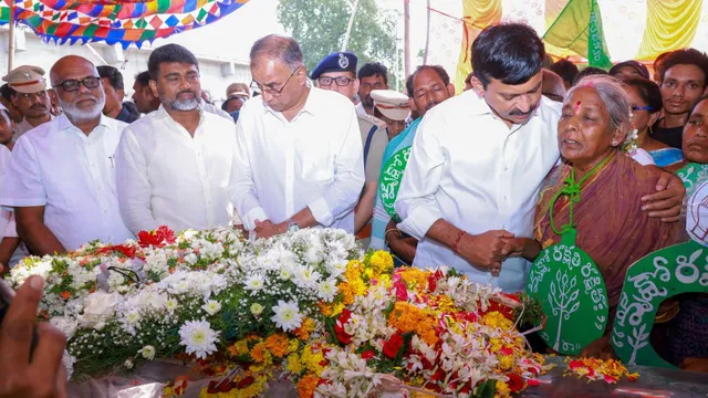 వనజీవి రామయ్యకు కన్నీటి వీడ్కోలు.. అంత్యక్రియలకు హాజరైన మంత్రి పొంగులేటి!-PHOTOS