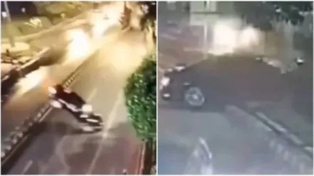 VIRAL VIDEO: గూగుల్ మ్యాప్‌ను గుడ్డిగా నమ్మితే ఇలానే ఉంటుంది.. బ్రిడ్జ్‌పై నుంచి పడిపోయిన కారు