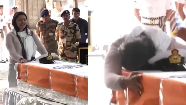 Vinay Narwal : ఈమెకు ఏం చెప్పి ఓదార్చుదాం..  కన్నీళ్లు పెట్టిస్తున్న హిమాన్షి వీడియో!