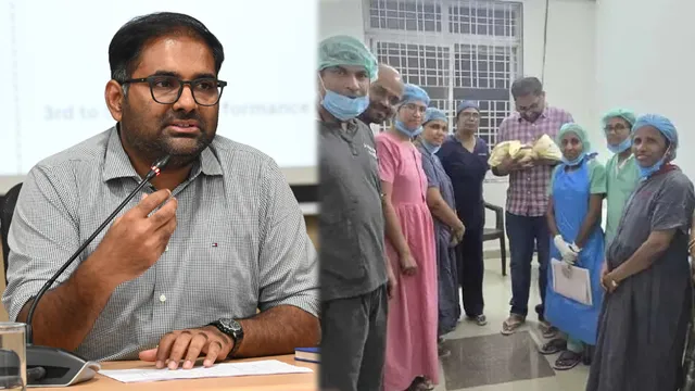 Peddapalli : కలెక్టర్ సాబ్ హ్యాట్సాఫ్ ..ప్రభుత్వాసుపత్రిలో భార్య ప్రసవం!