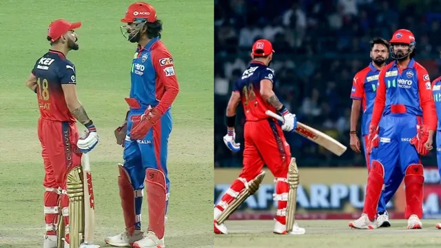 RCB Vs DC: కేఎల్ రాహుల్‌తో కోహ్లీ గొడవ.. వీడియో వైరల్!