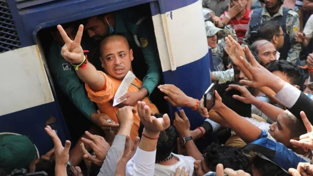 BIG BREAKING : దేశద్రోహం కేసులో చిన్మయ్‌ కృష్ణదాస్‌⁬కు బెయిల్!