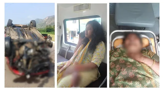 AP crime : చంద్రగిరి సమీపంలో రోడ్డు ప్రమాదం..స్పాట్‌లో ఇద్దరు మృతి..మరో ముగ్గురికి గాయాలు