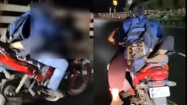 Viral video: విజయవాడలో ప్రేమ జంట అరాచకం.. రన్నింగ్ బైక్‌పై శృంగారం!