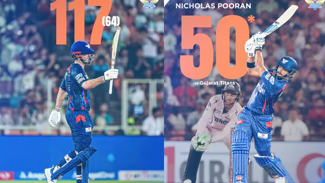 GT vs LSG: లఖ్‌నవూ భారీ స్కోర్.. మార్ష్‌ రికార్డ్ సెంచరీ, దంచికొట్టిన పూరన్!
